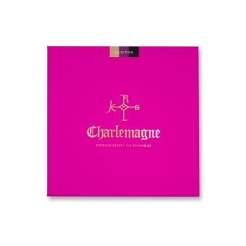 Mini Tablete De Ciocolata Asortate Roz 306 G Charlemagne 0